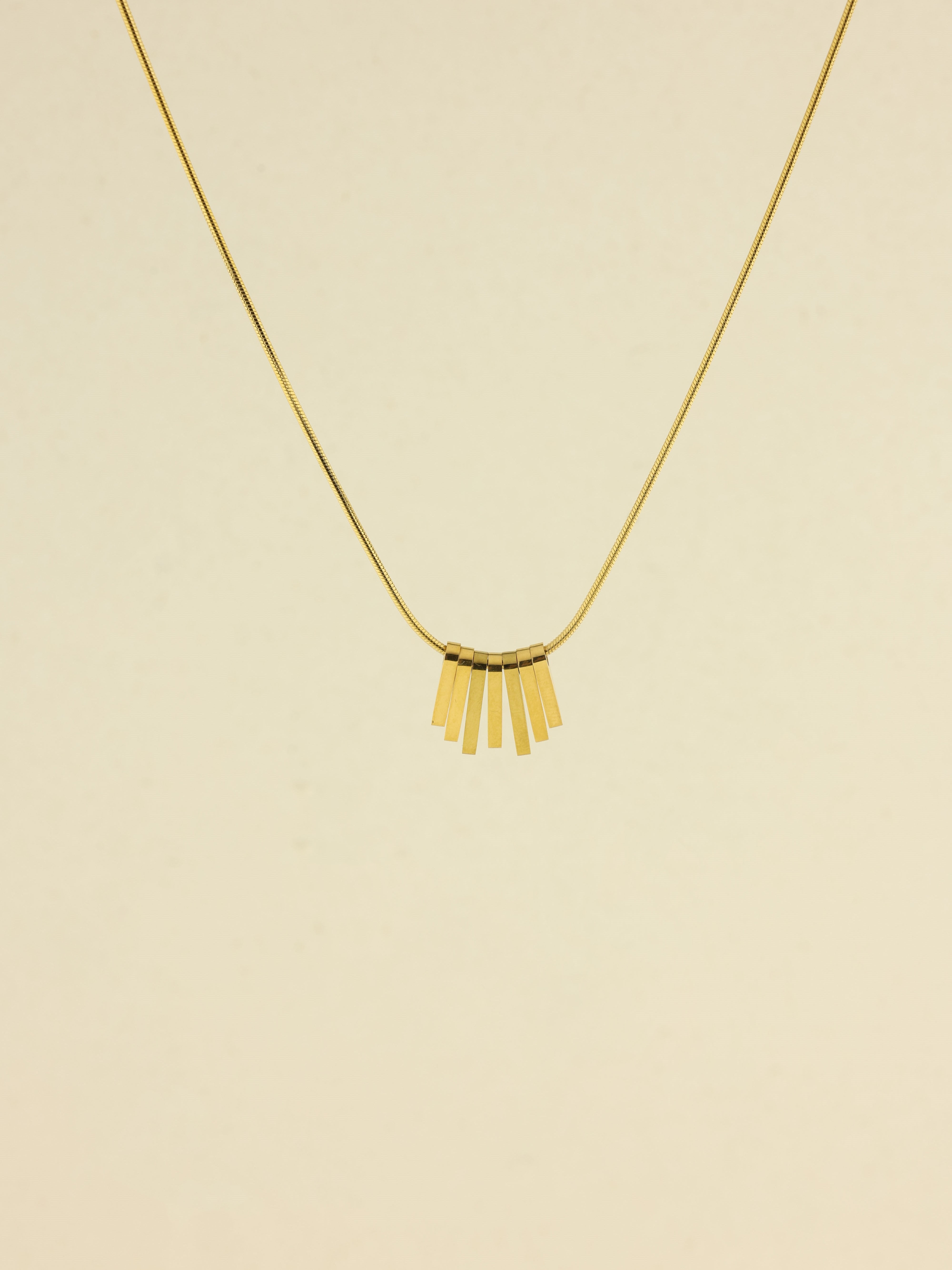 Prism Fringe Pendant