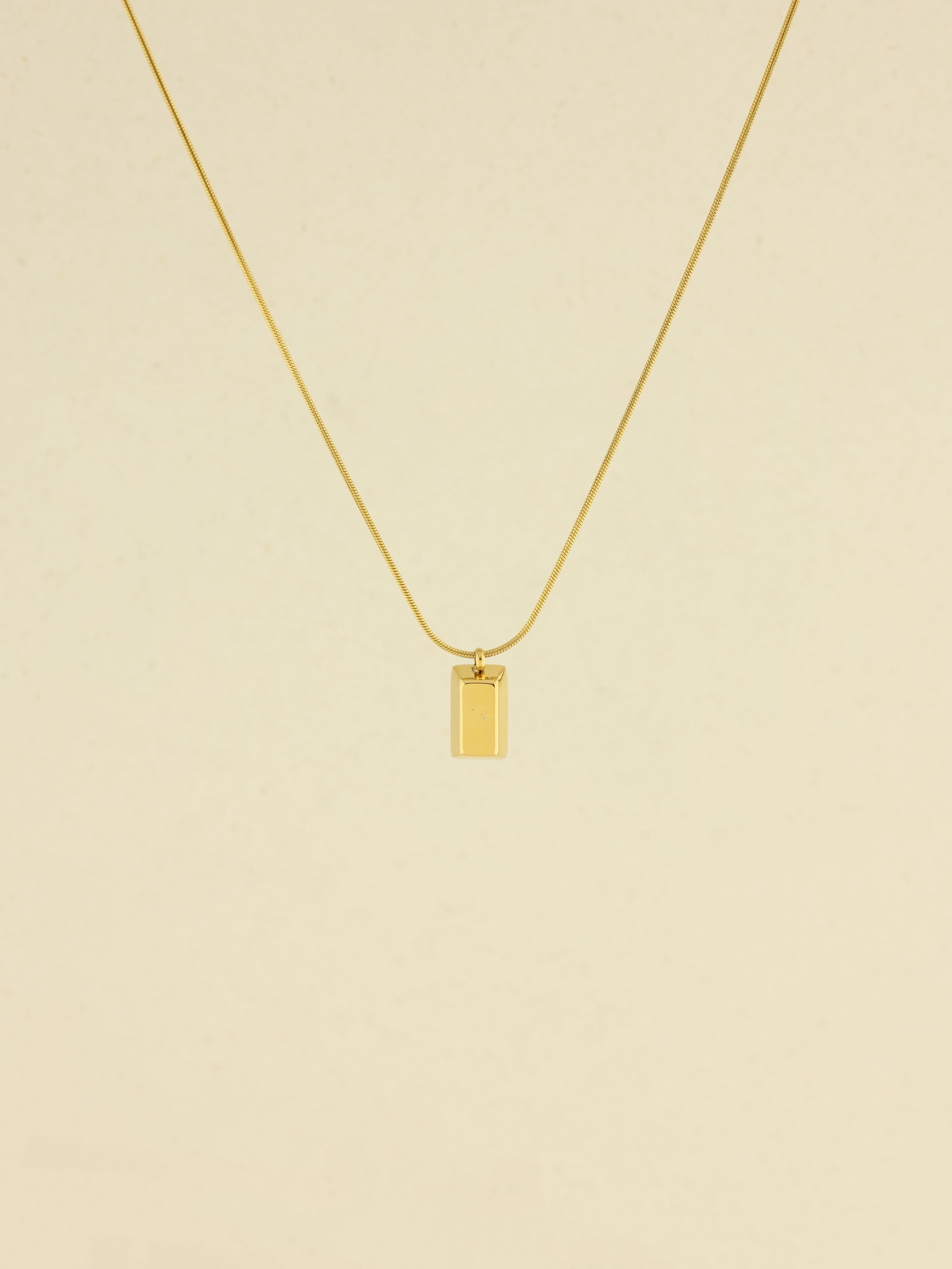 Geometric Bar Pendant