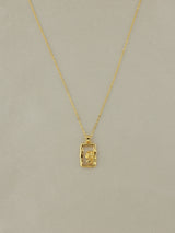 Solitary Rose Frame Pendant