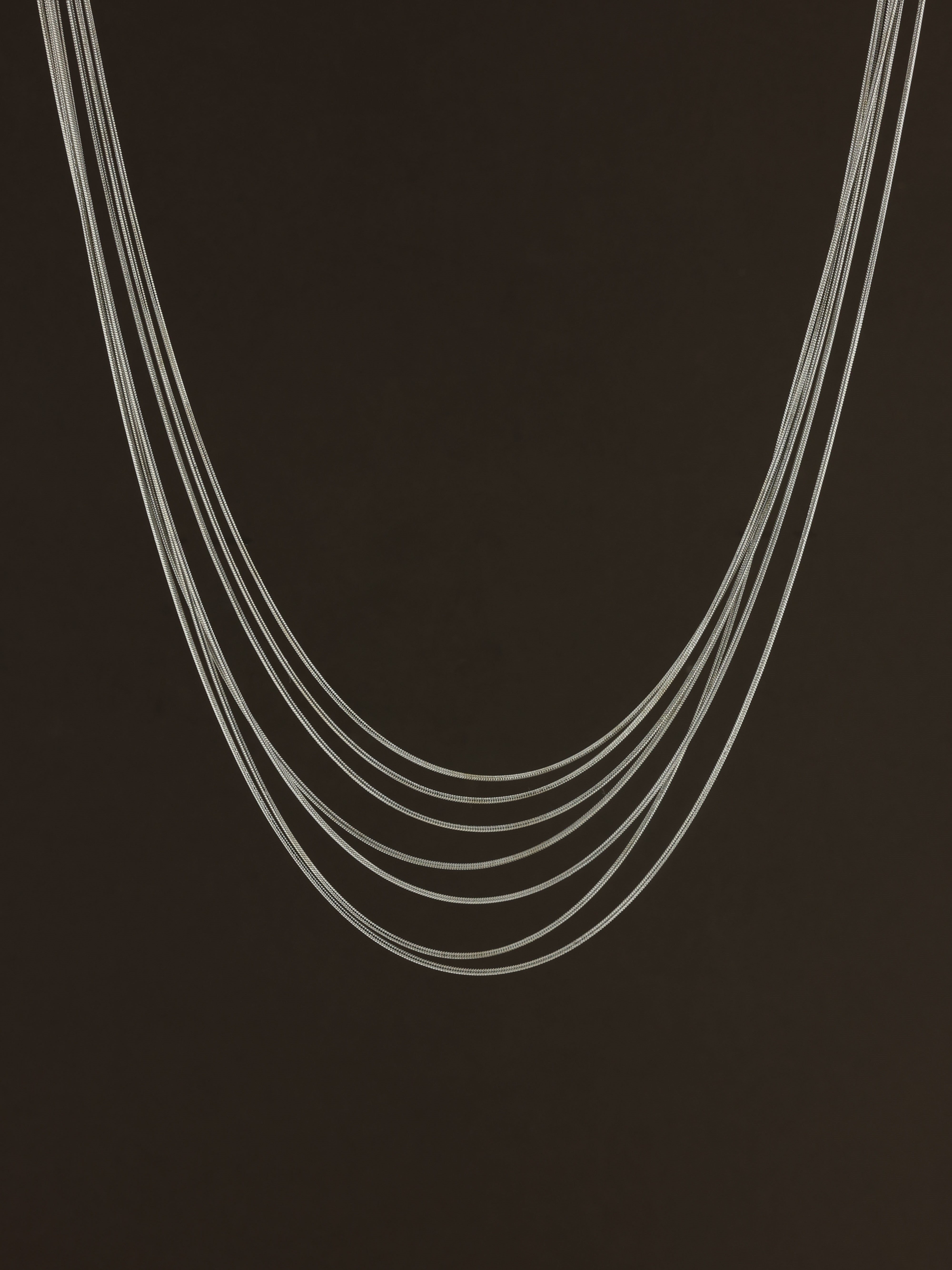 Multi-Strand Layered Necklace