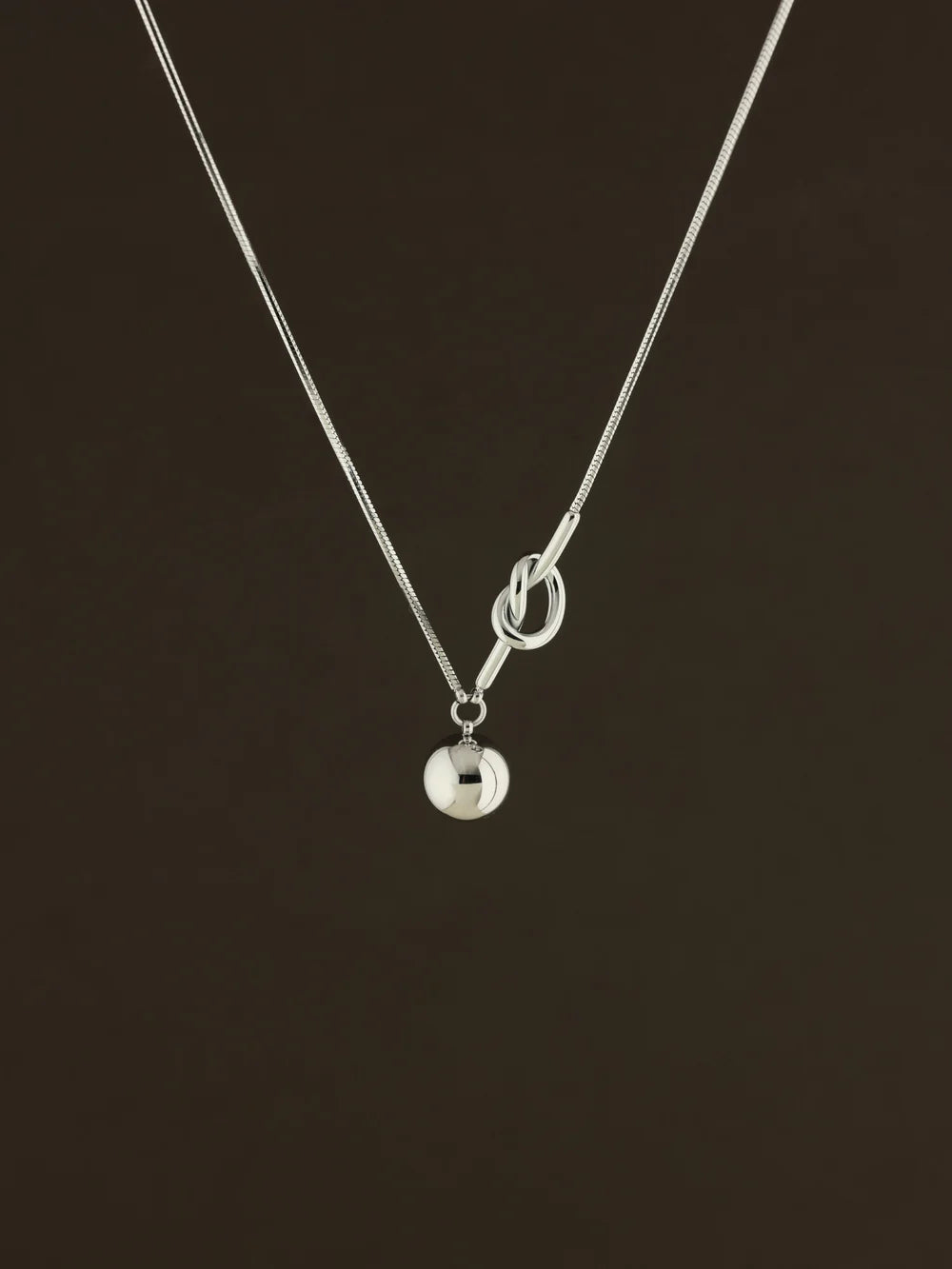 Silver Sculpted Pearl & Sphere Collection