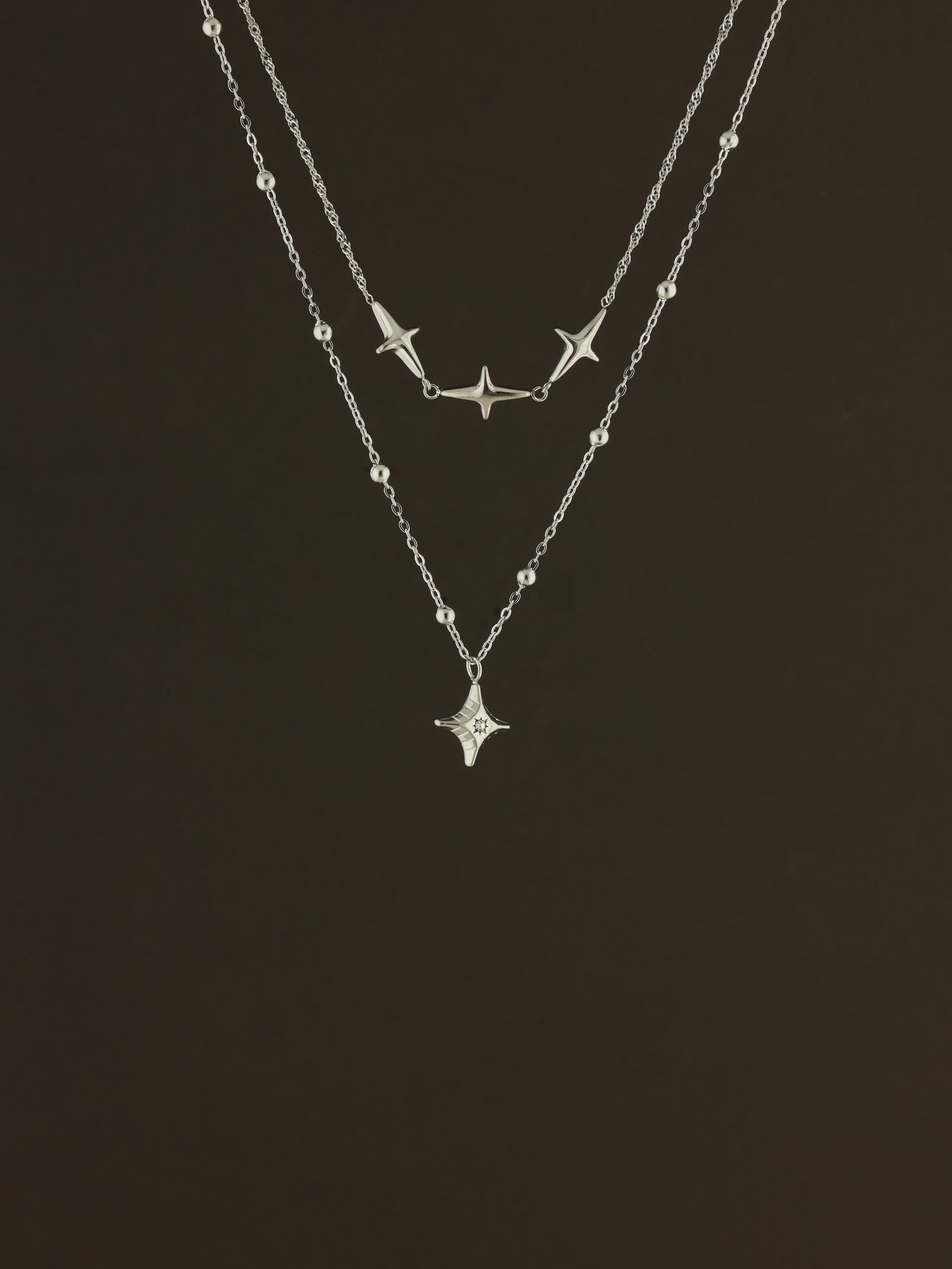 Moontrace Star Pendant Necklace