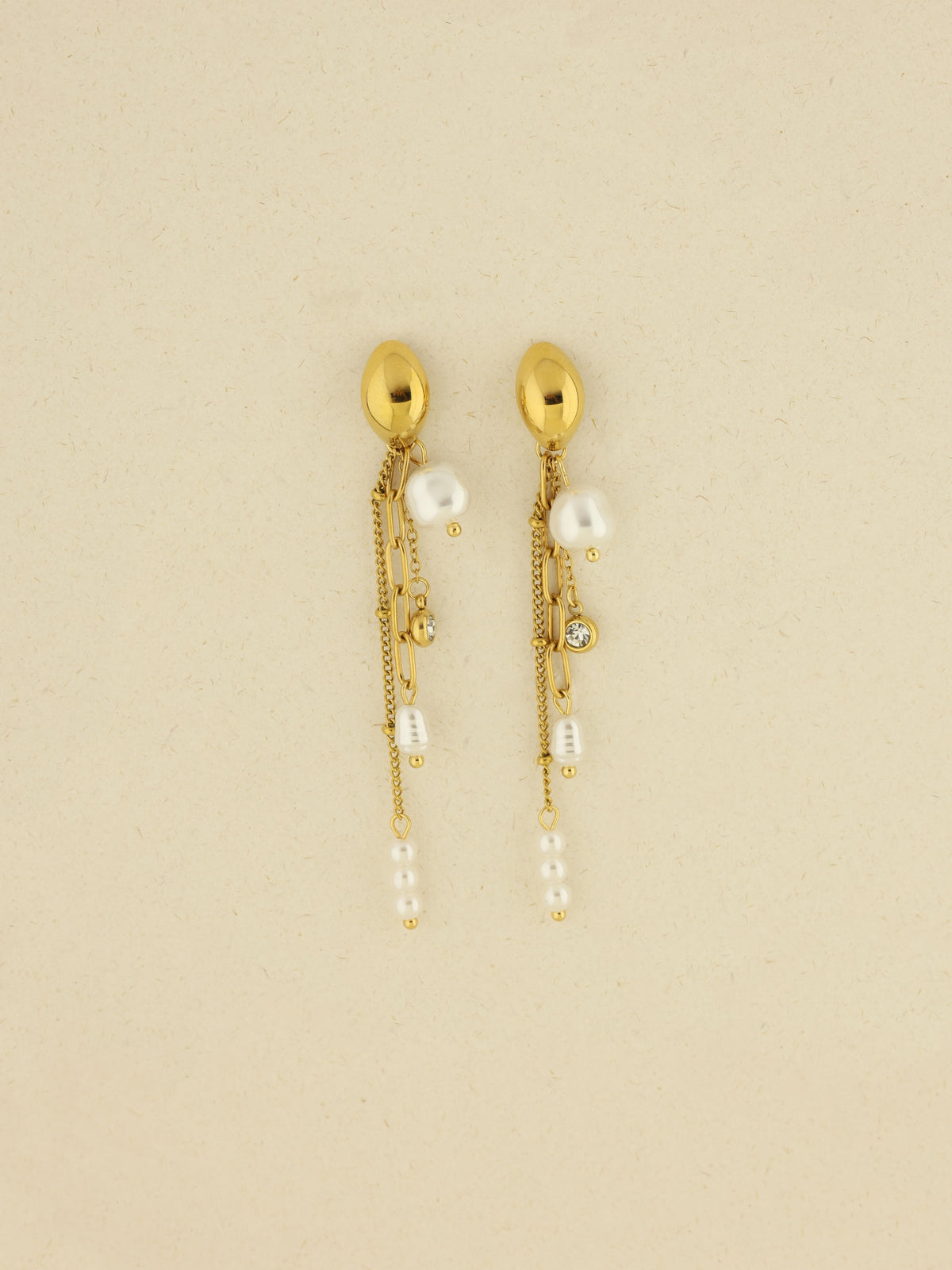 Pearl Cascade Earrings