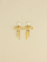 Bow Ribbon Earrings