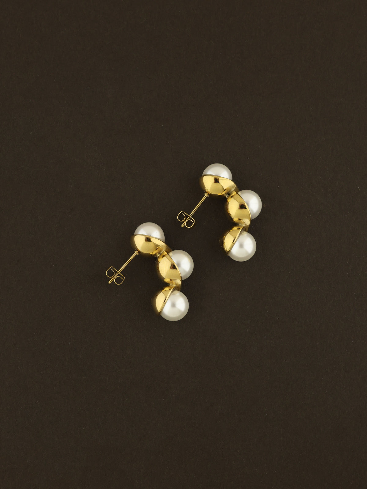 Bubble Pearl Studs