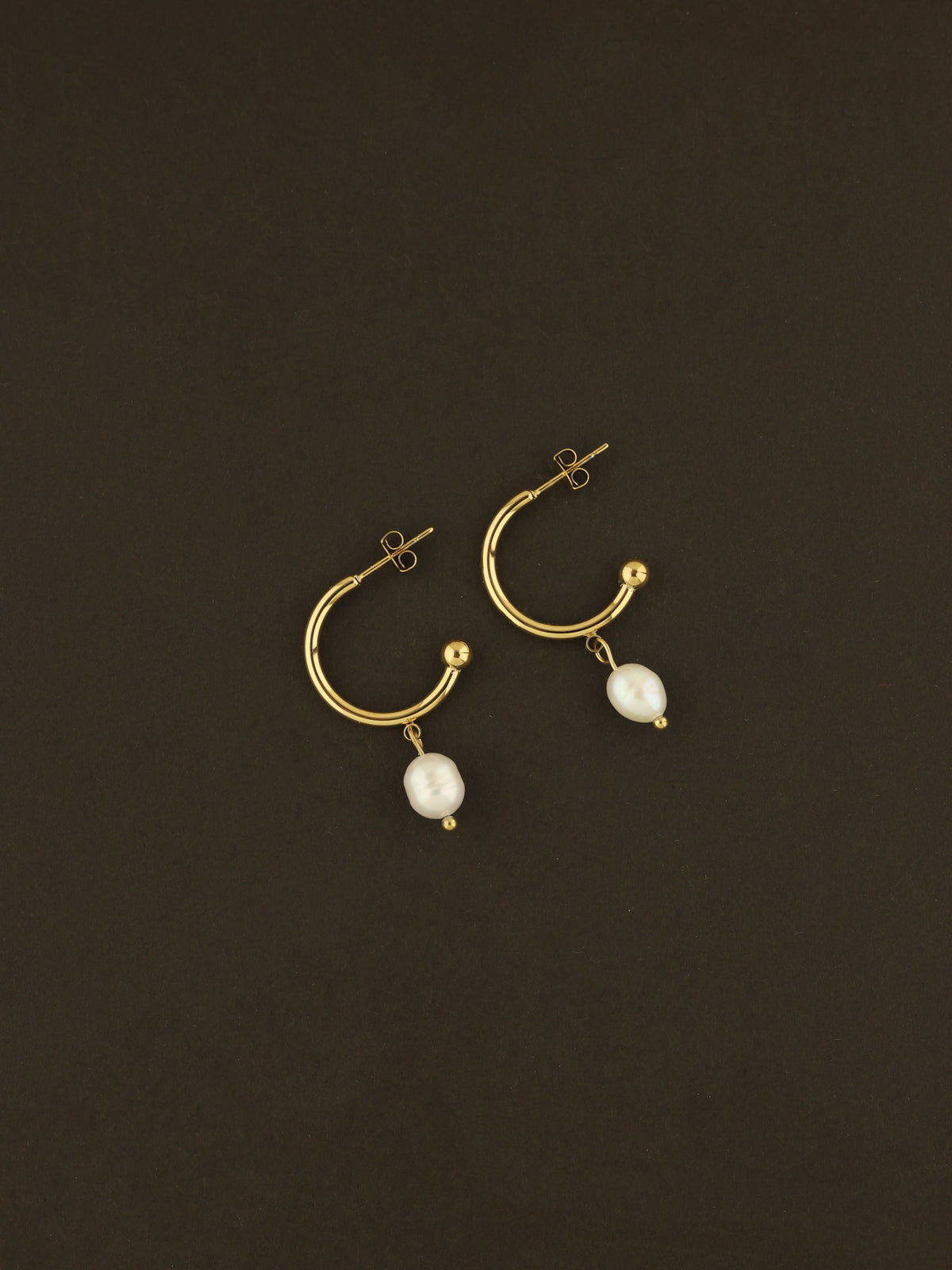 Soft Pearl Drop Earrings
