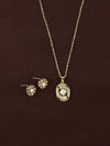 Aurelia Spiral Pearl Jewelry Set