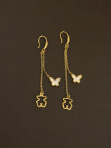 Enchanted Flutter Drop Earrings