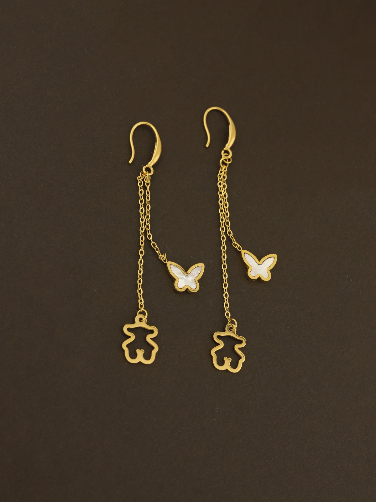 Enchanted Flutter Drop Earrings