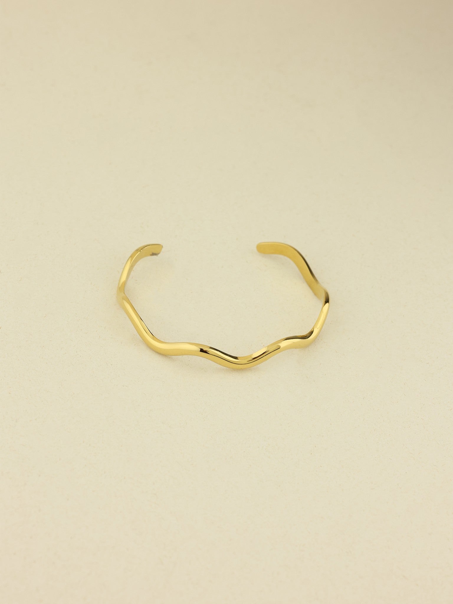 Wave Cuff Bangle