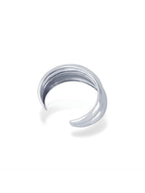 Modern Twinray Bangle with Two-Tone Metallic Finish