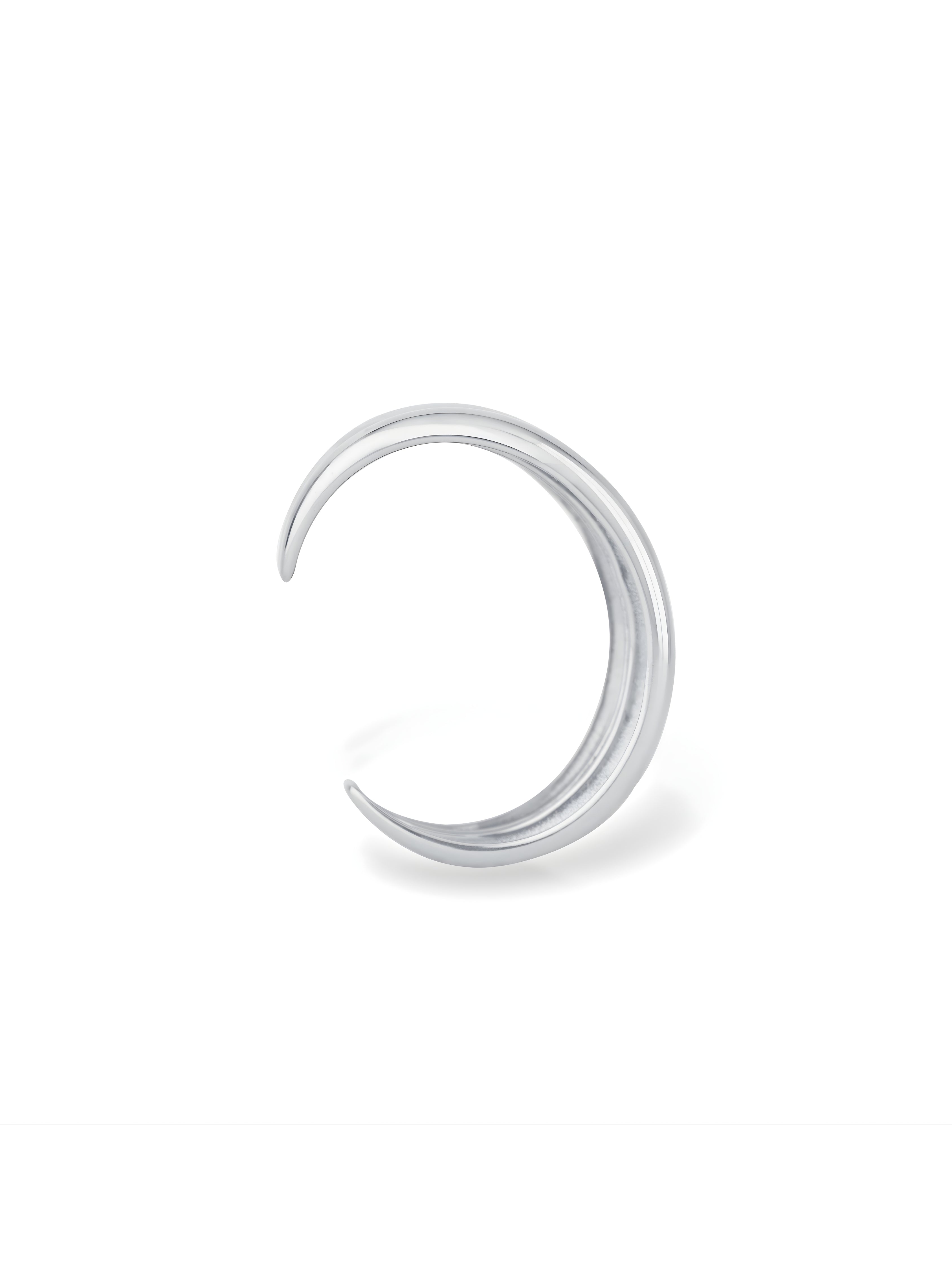 Modern Twinray Bangle with Two-Tone Metallic Finish