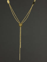 Aura Tassel Y-Necklace