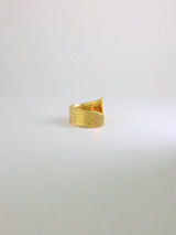 Hammered Open Band Ring
