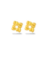 Pinwheel Pearl Earring