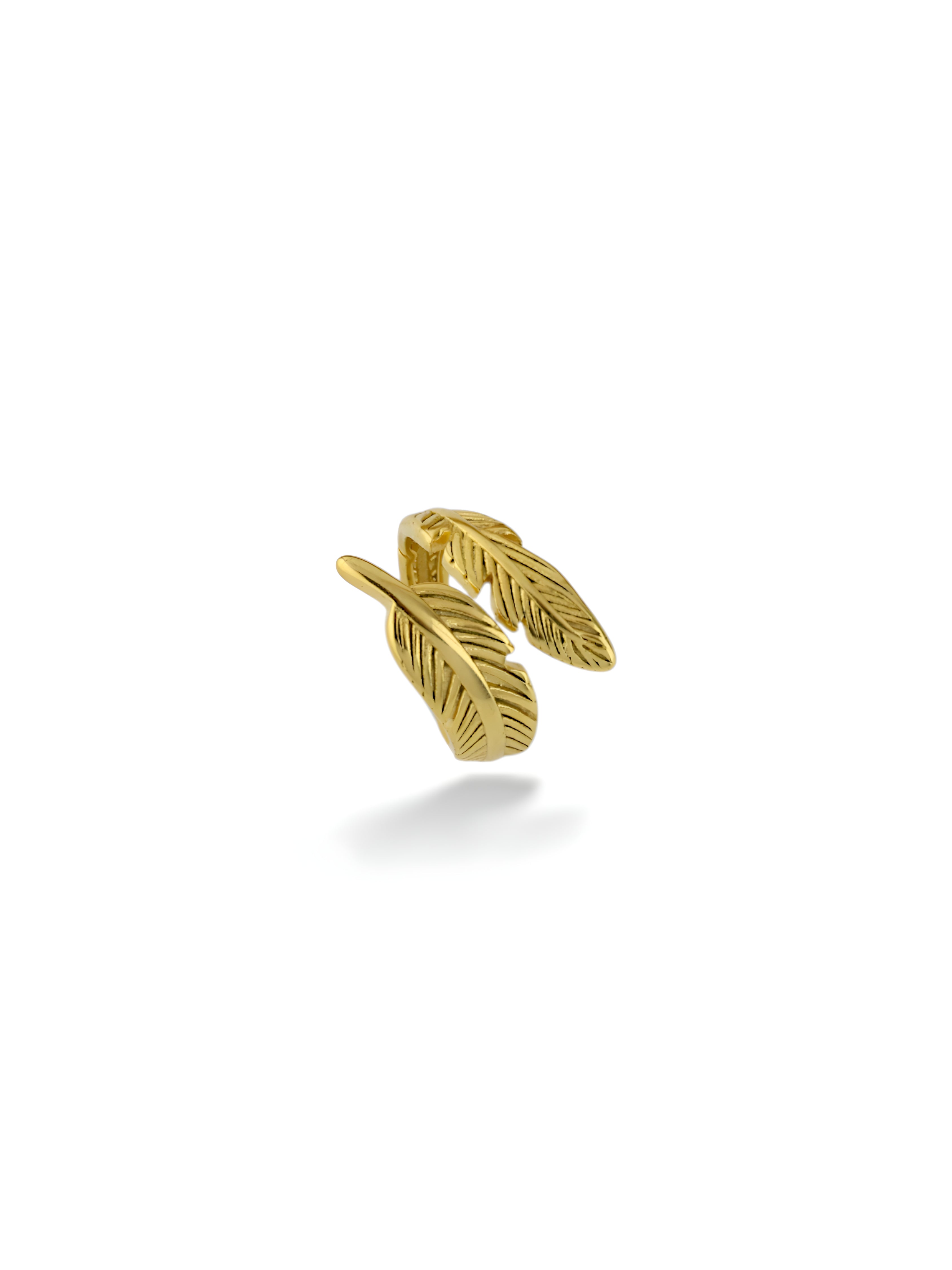 Feather Open Band Ring