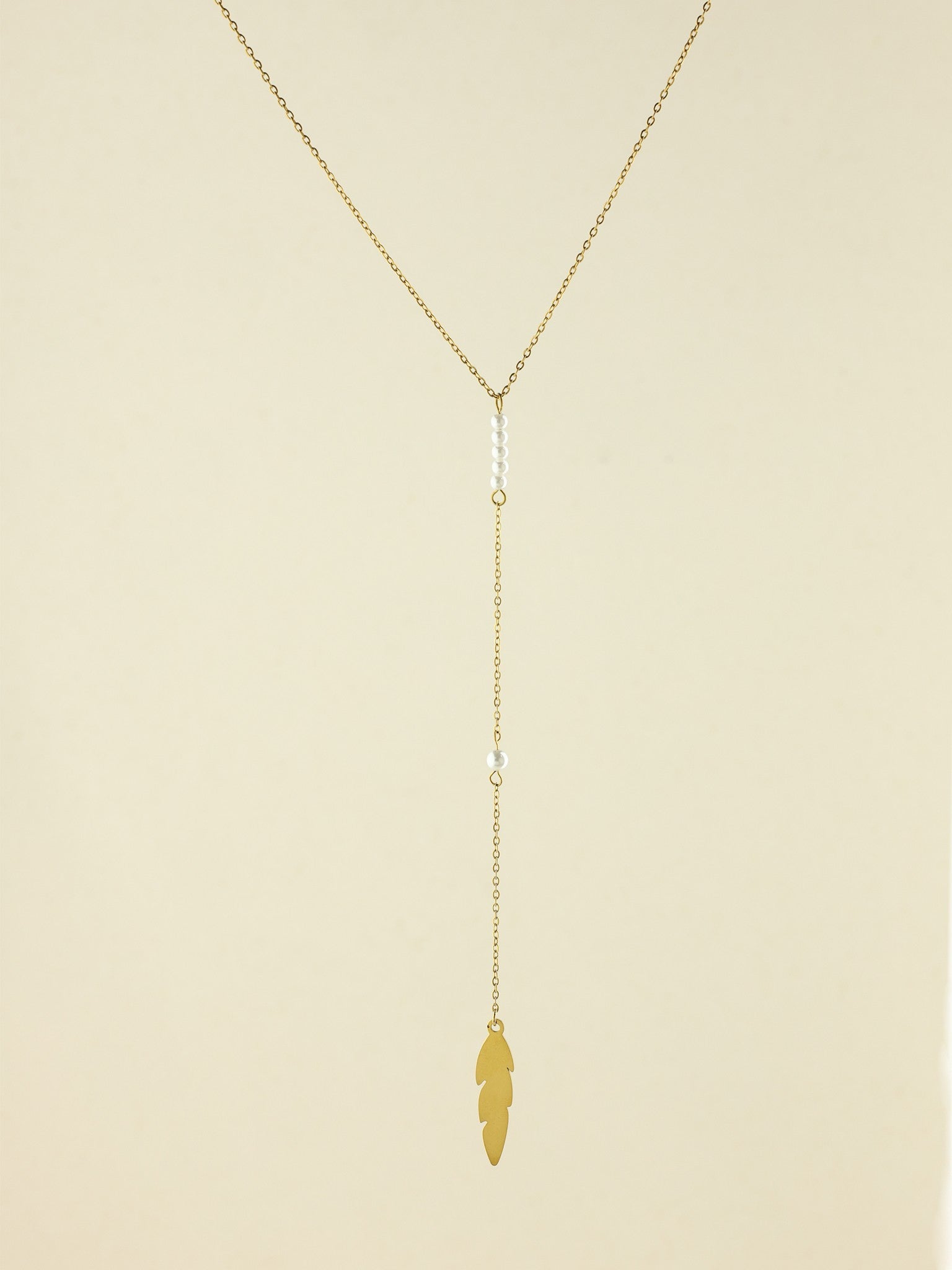 Ethereal Feather Lariat