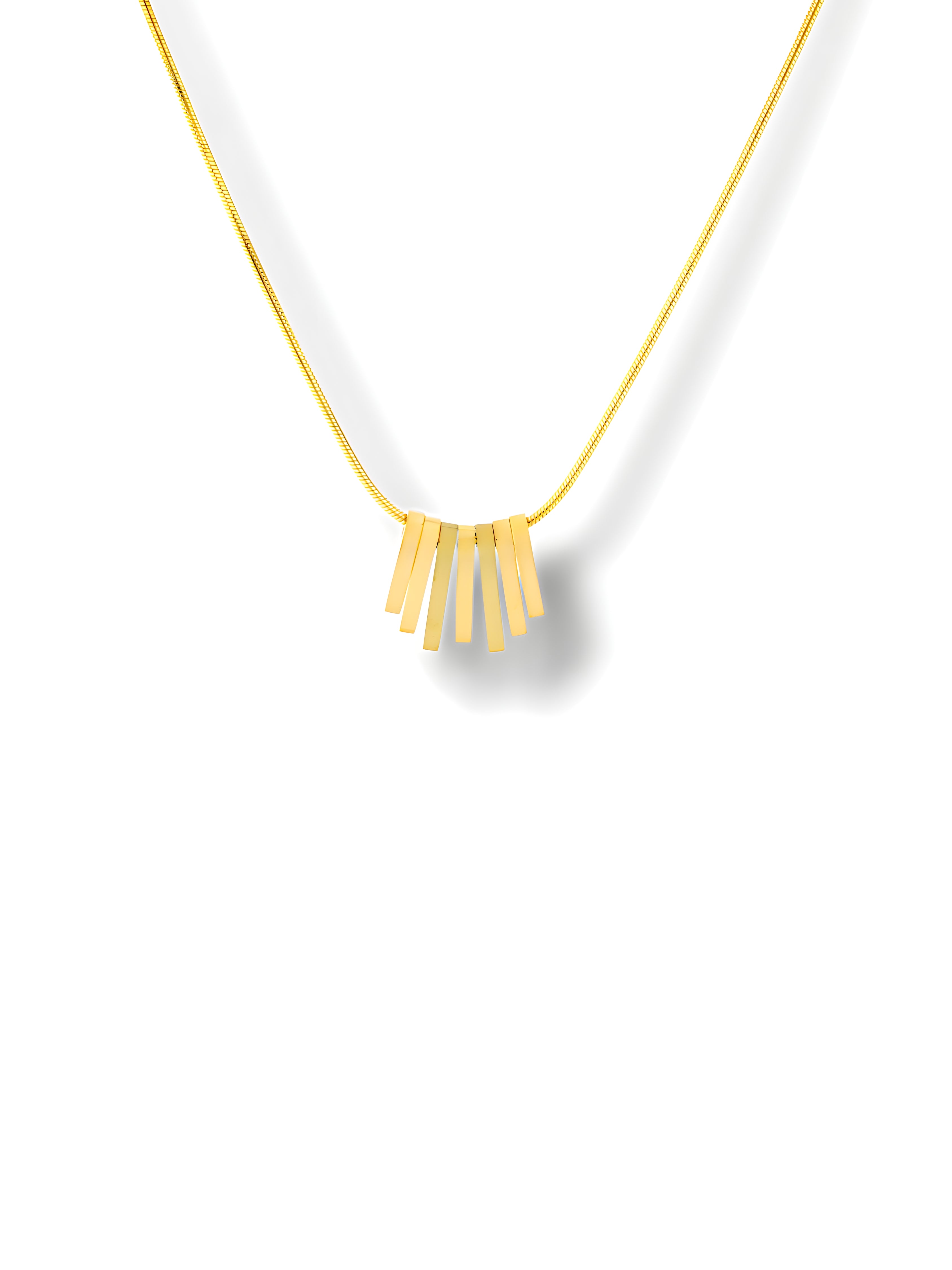 Prism Fringe Pendant