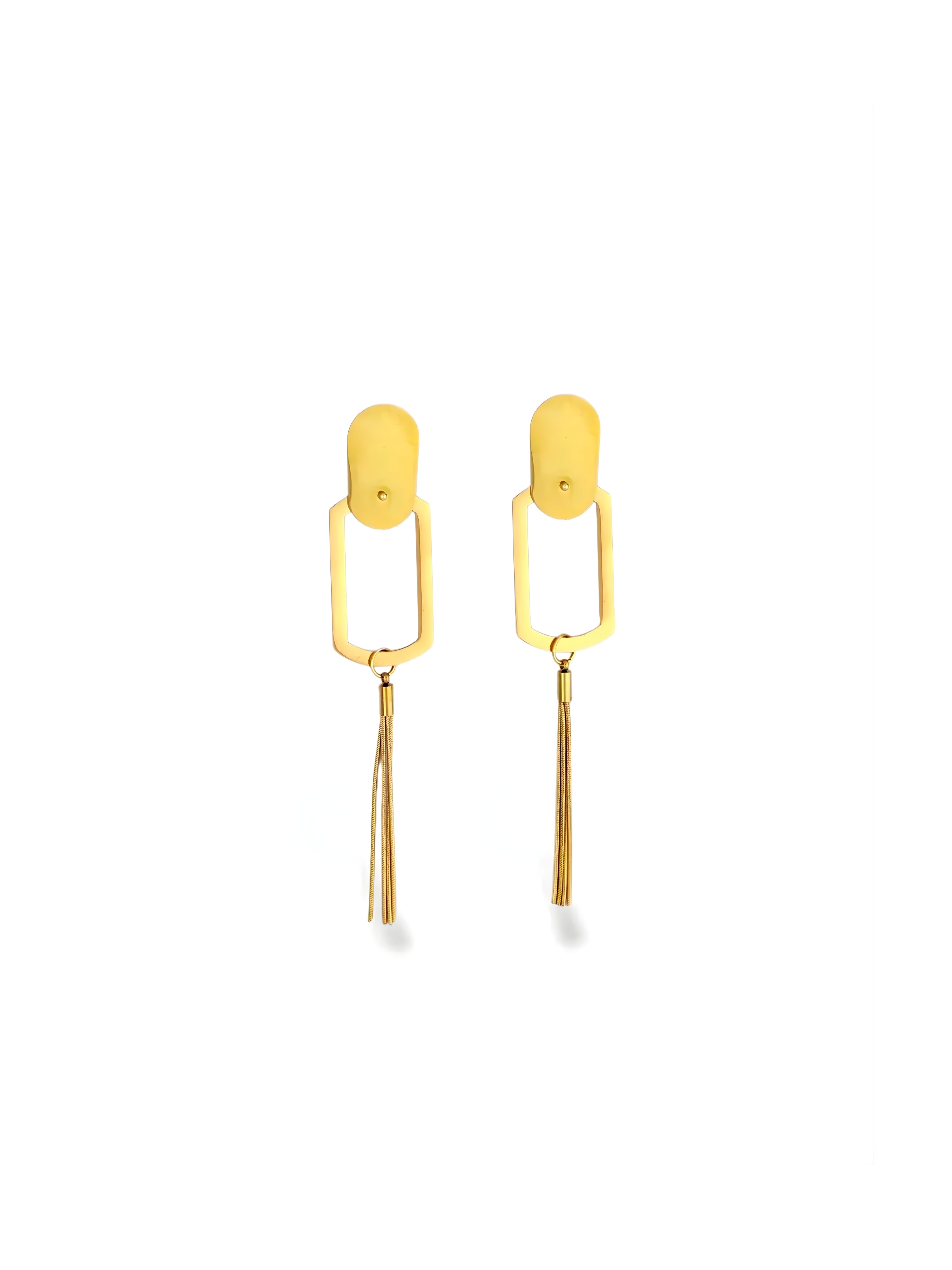 Geo Dangle Earrings