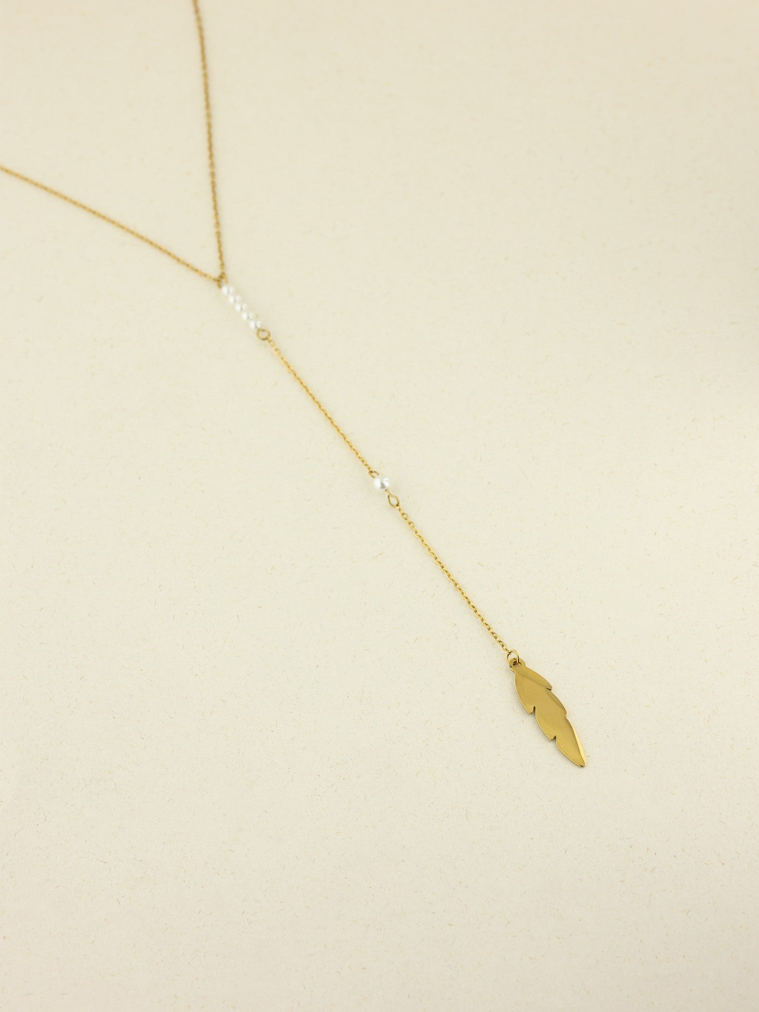 Ethereal Feather Lariat