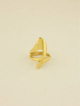 Sculpted Flame Ring