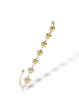 Flower Link Bracelet
