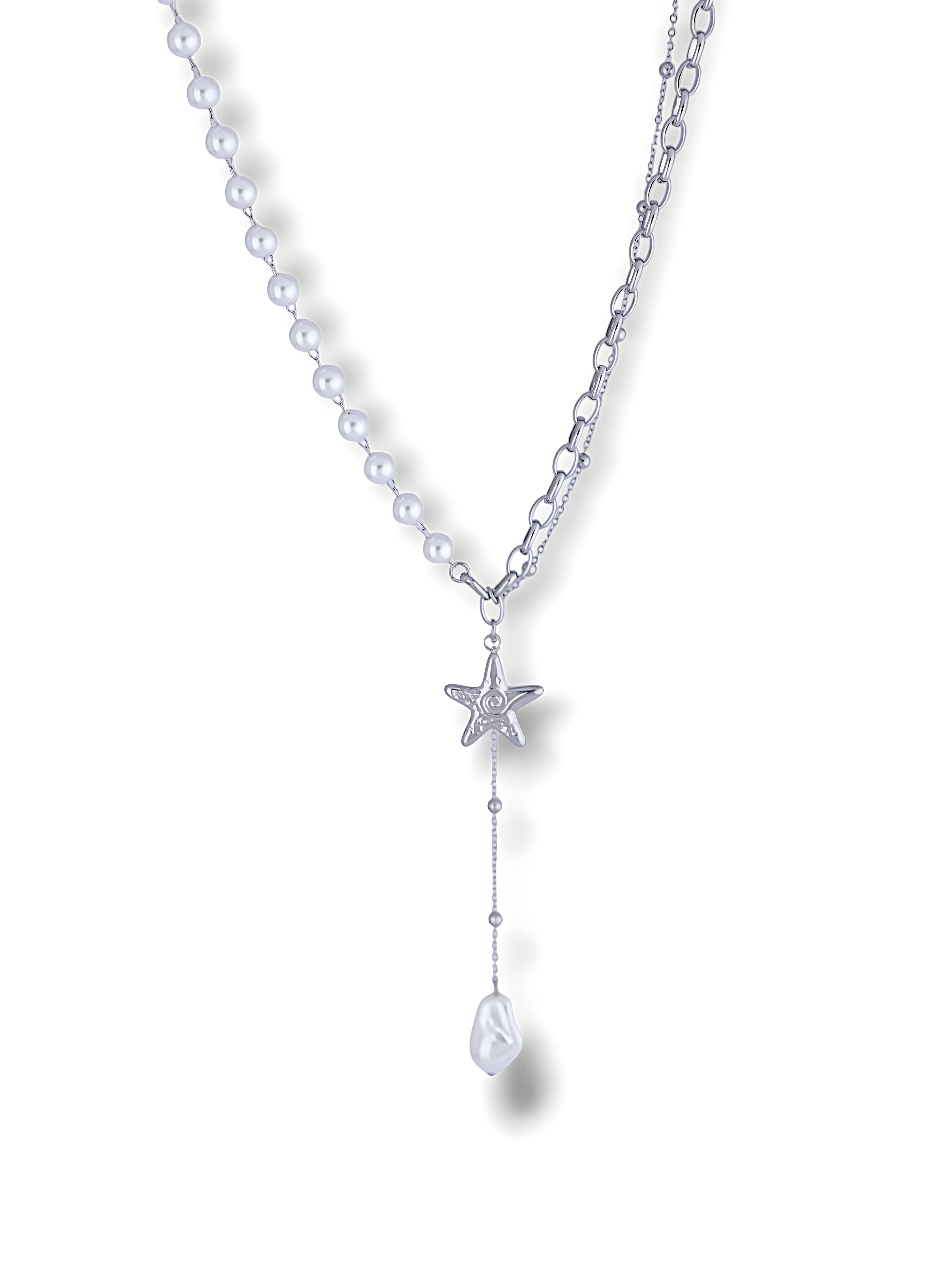 Starfish Lariat Necklace