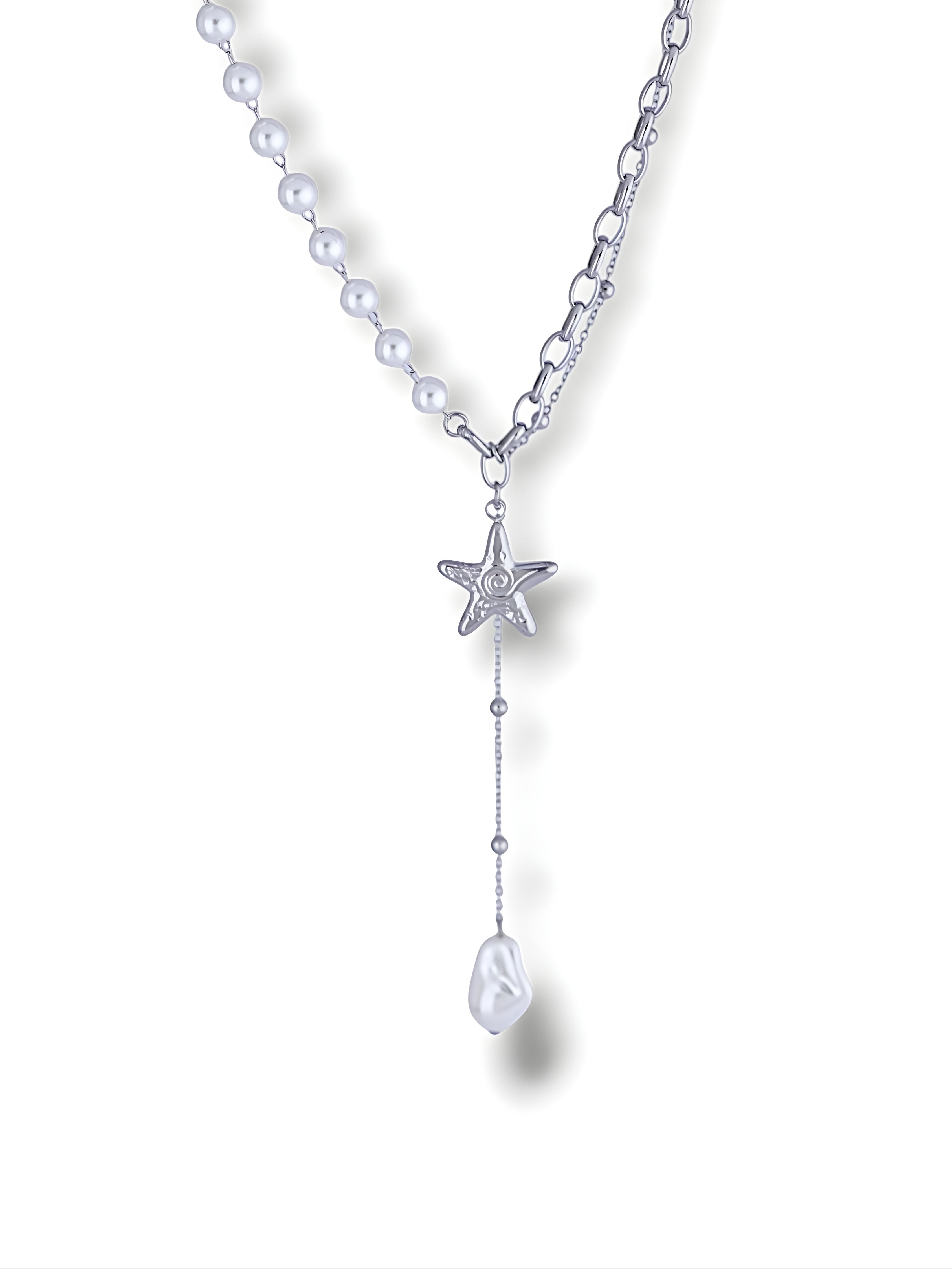 Starfish Lariat Necklace