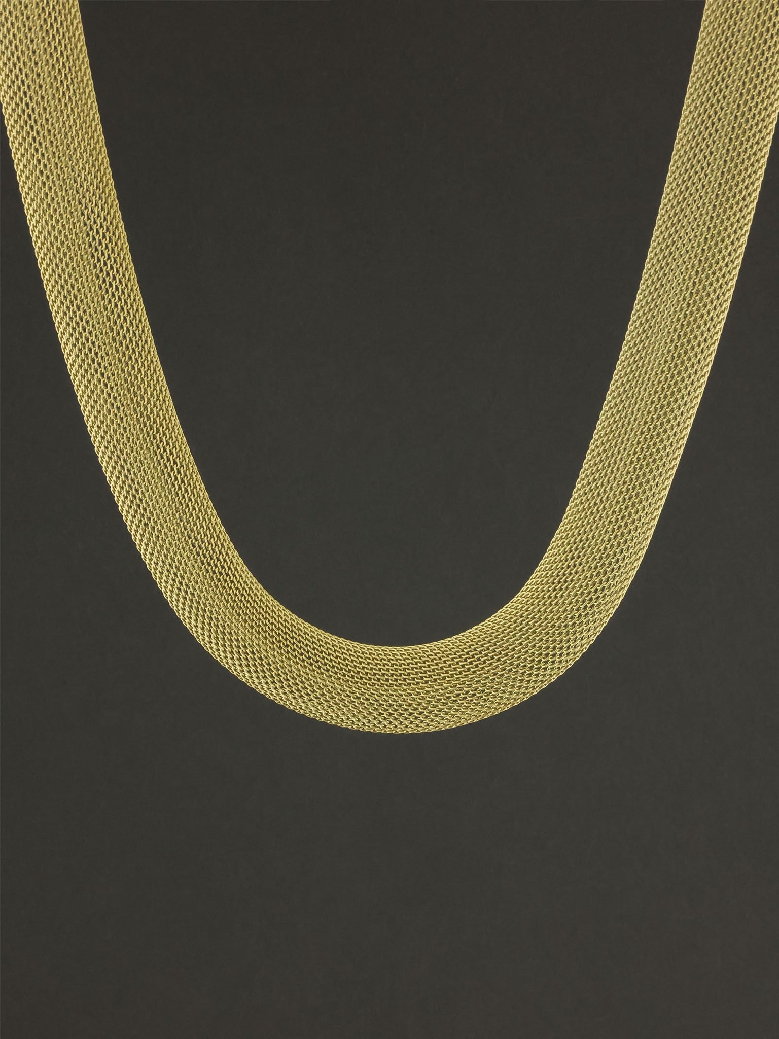 Gilded Mesh Choker