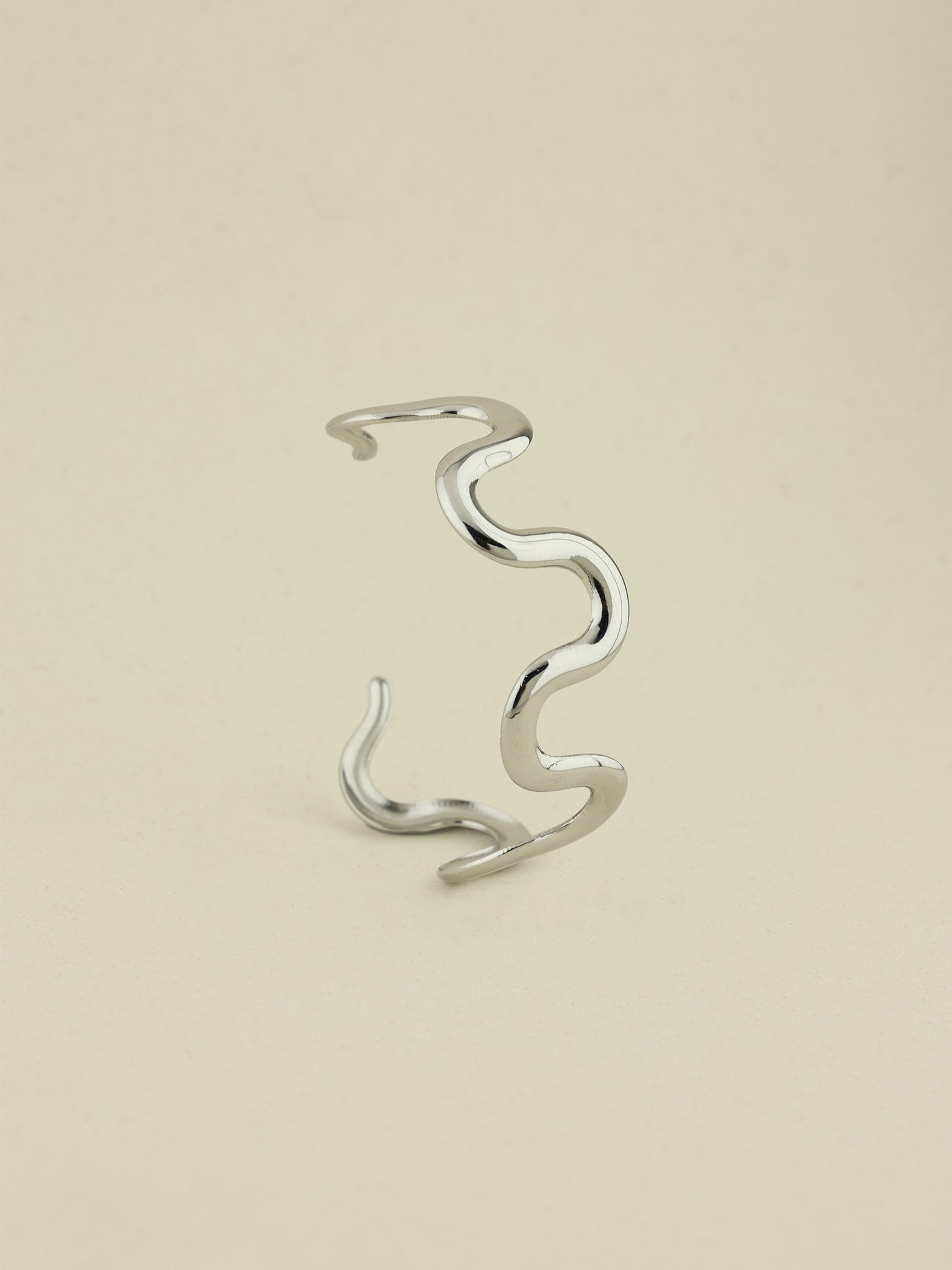 Wavy Cuff Bangle