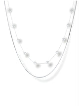Starlight Pearl Layered Necklace