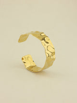 Textured Cuff Bangle
