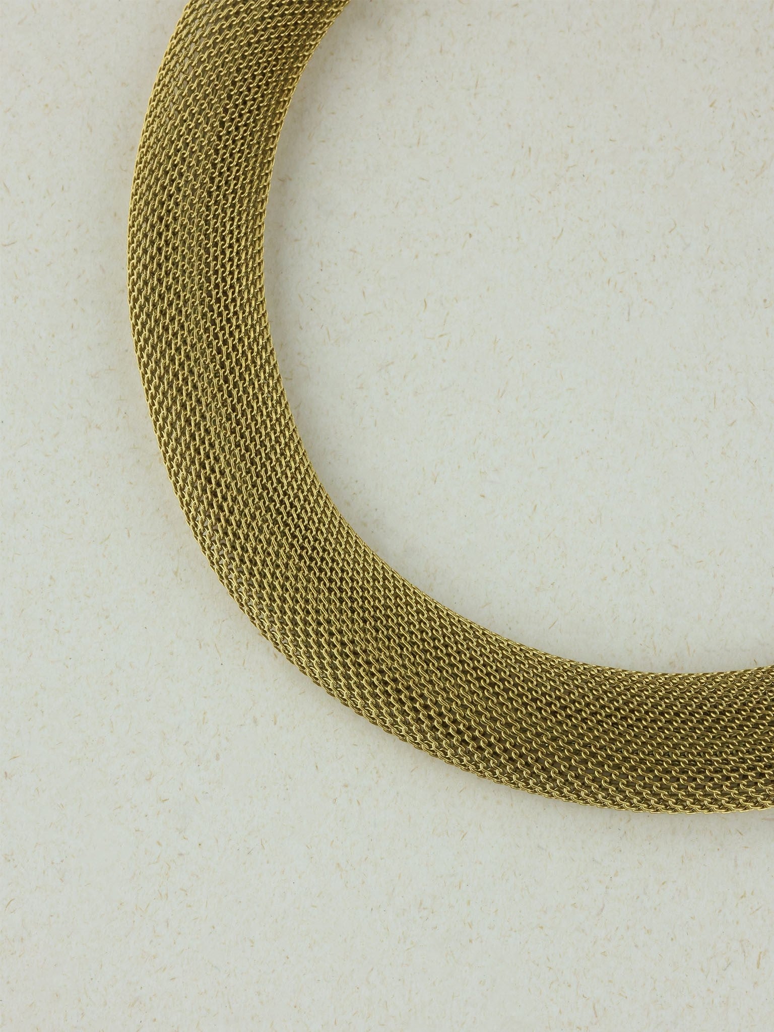 Gilded Mesh Choker