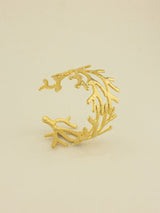 Laurel Leaf Cuff Bangle