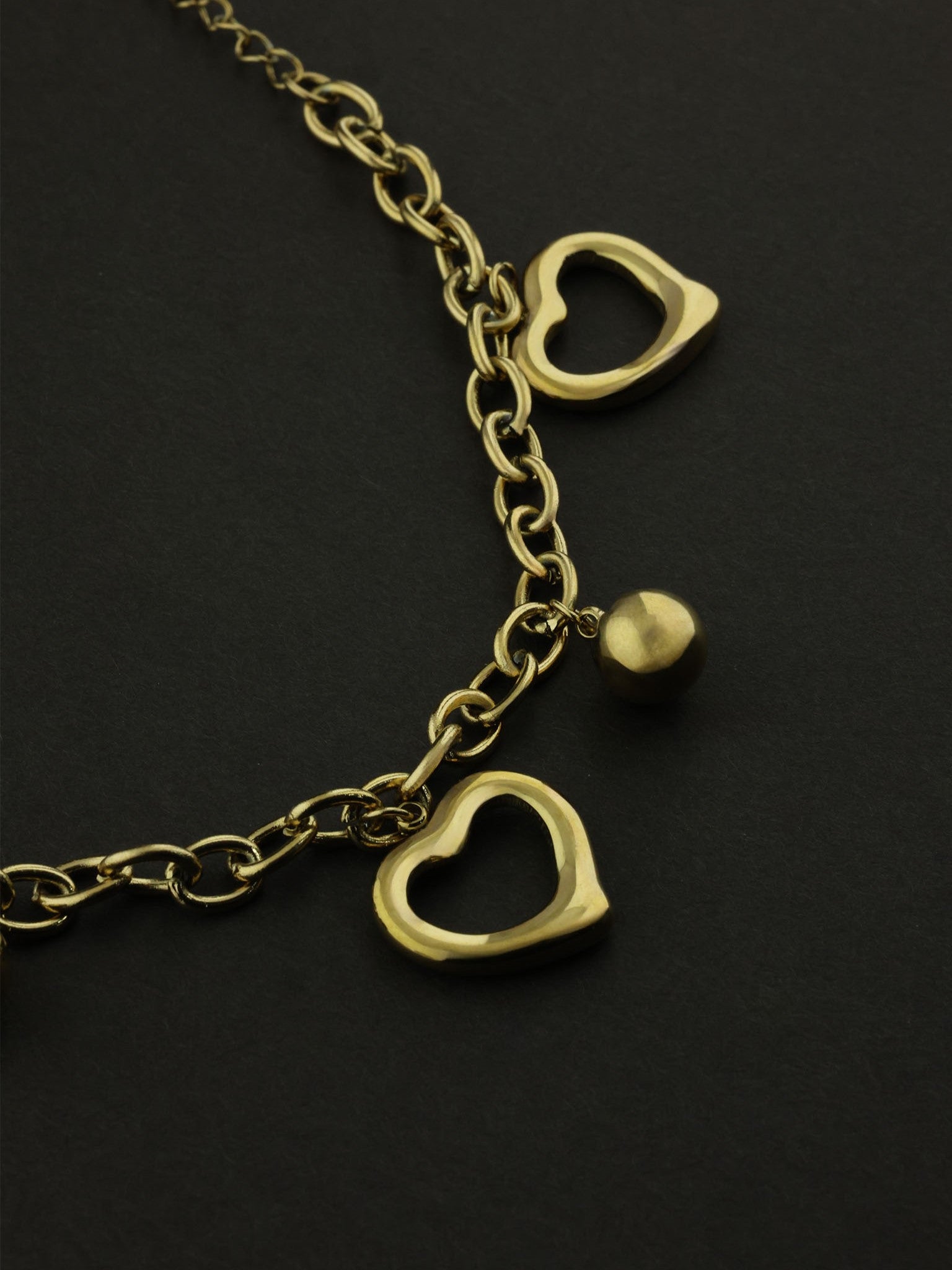 Heart Charm Bracelet