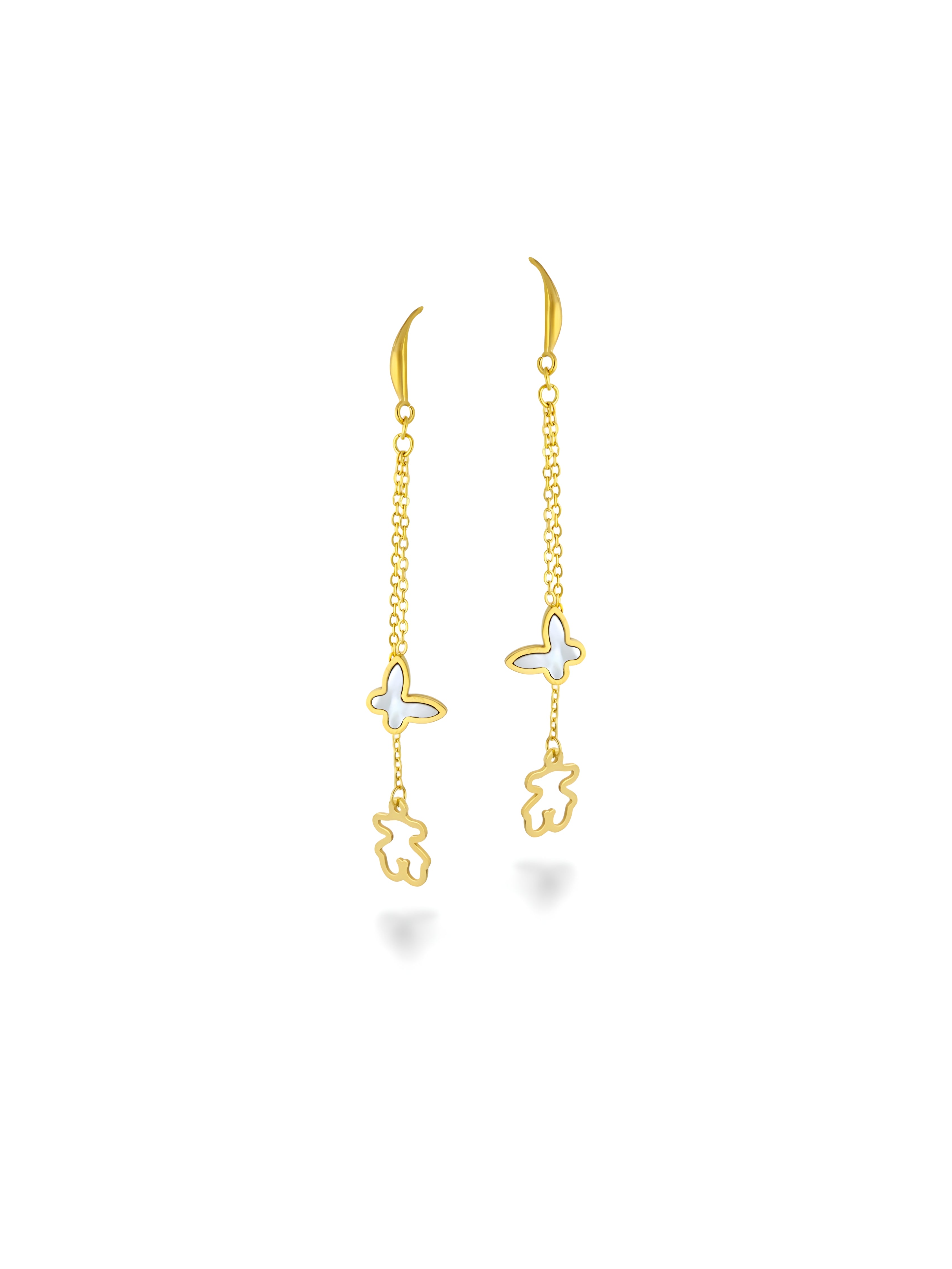 Enchanted Flutter Drop Earrings
