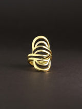 Abstract Wave Ring