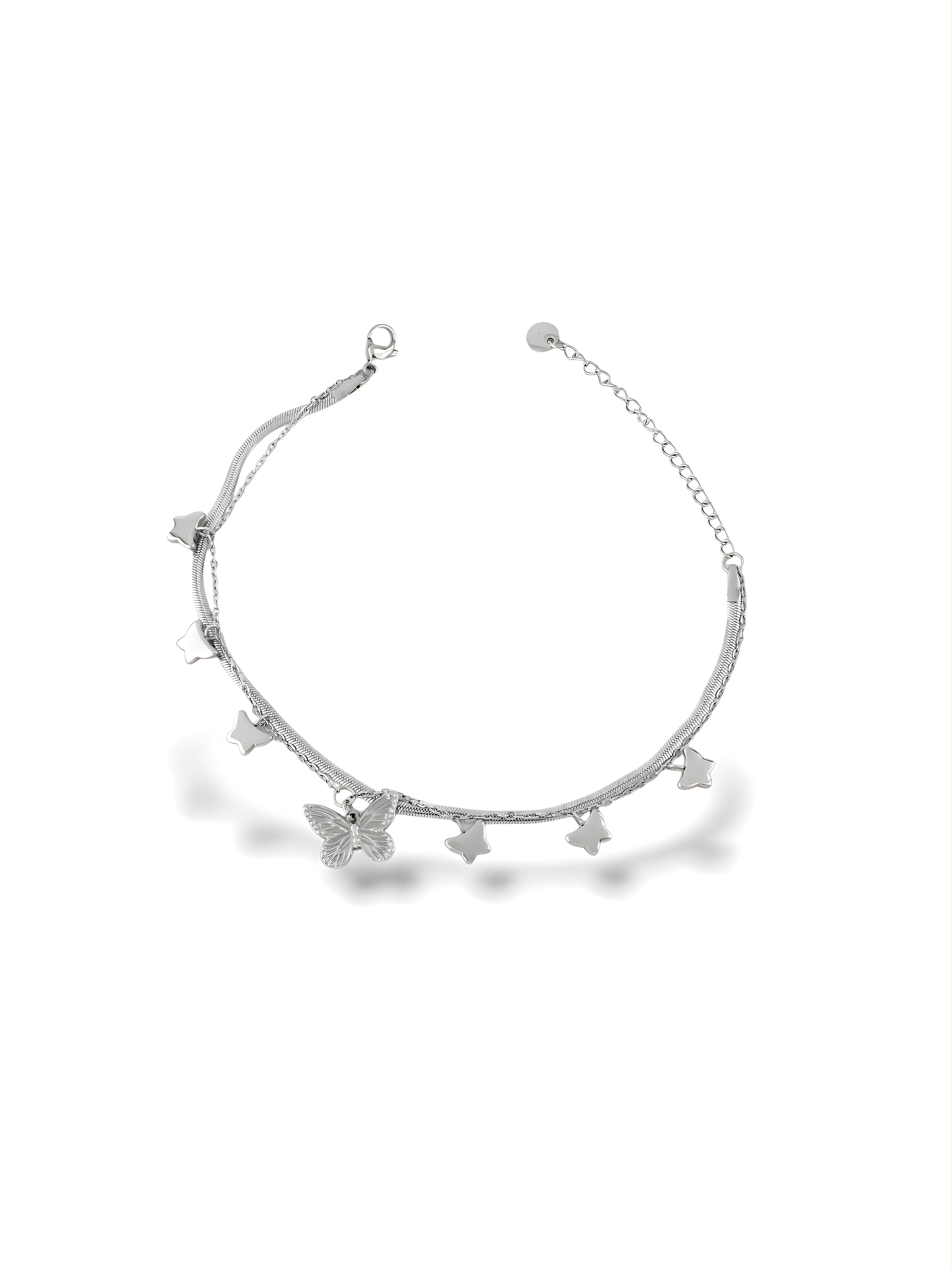 Butterfly Charm Anklet