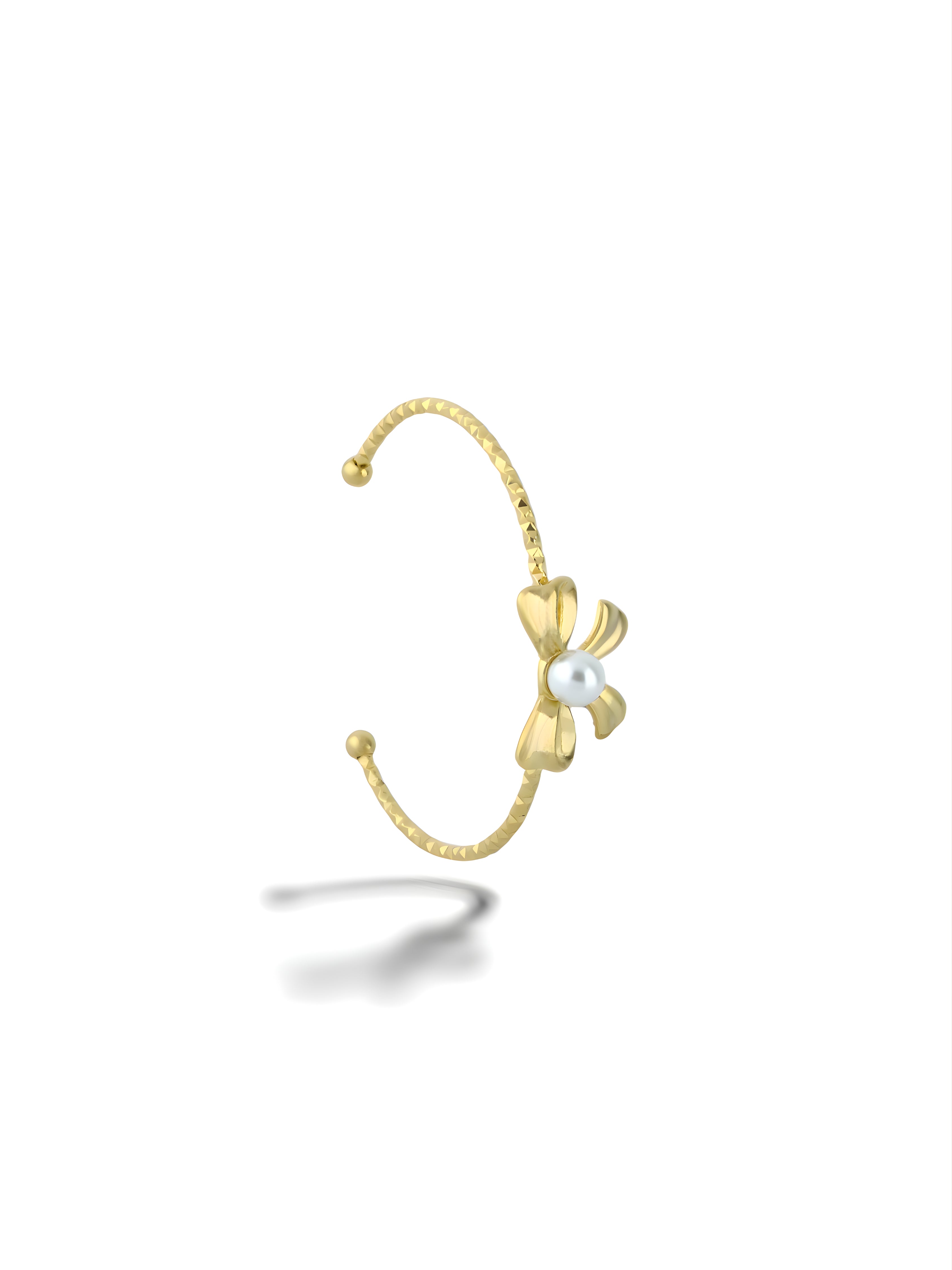 Pearl Blossom Bangle