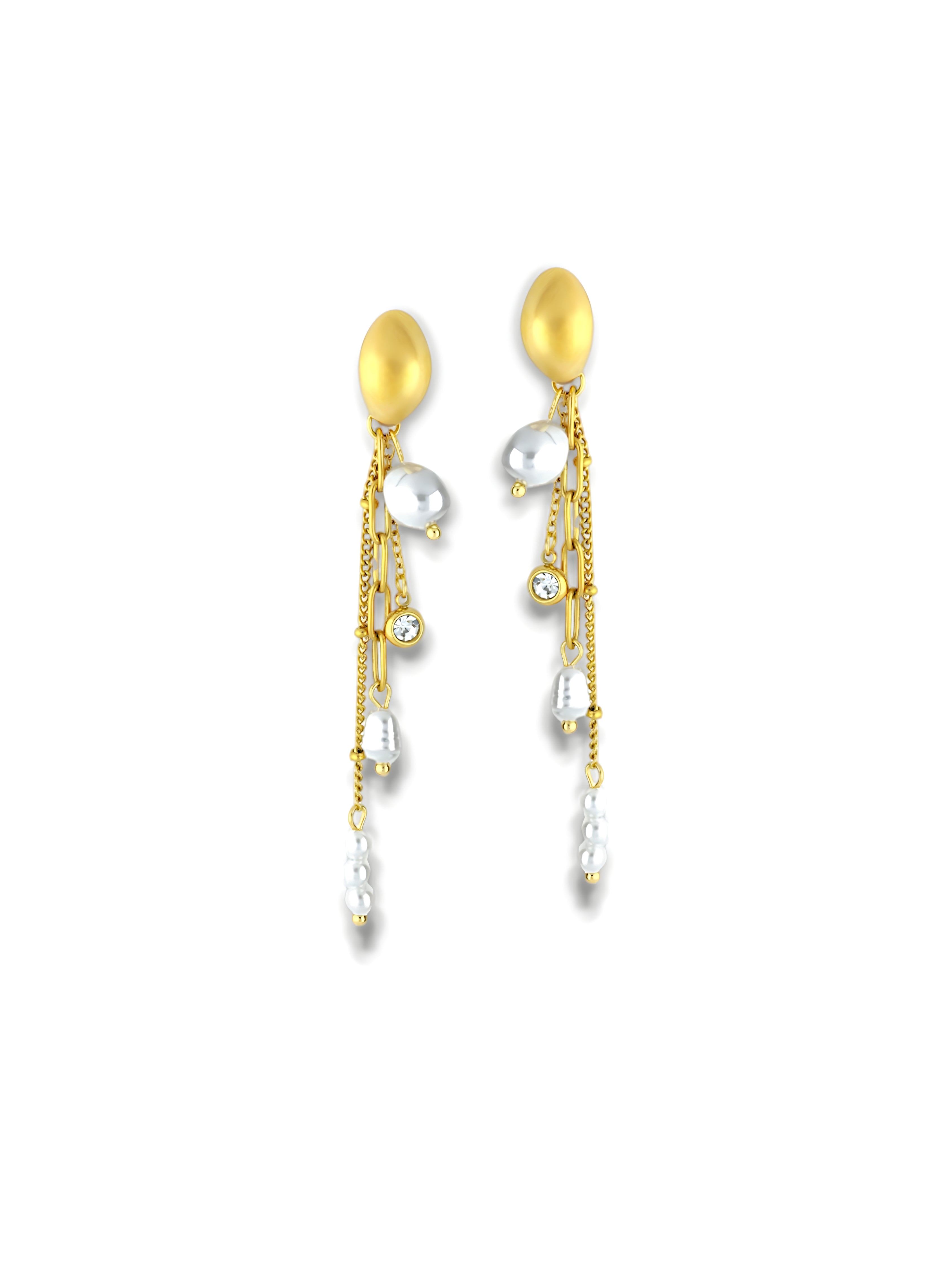 Pearl Cascade Earrings