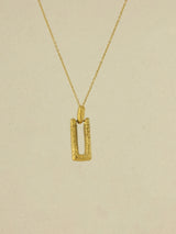 Sterling Open-FrameNecklace