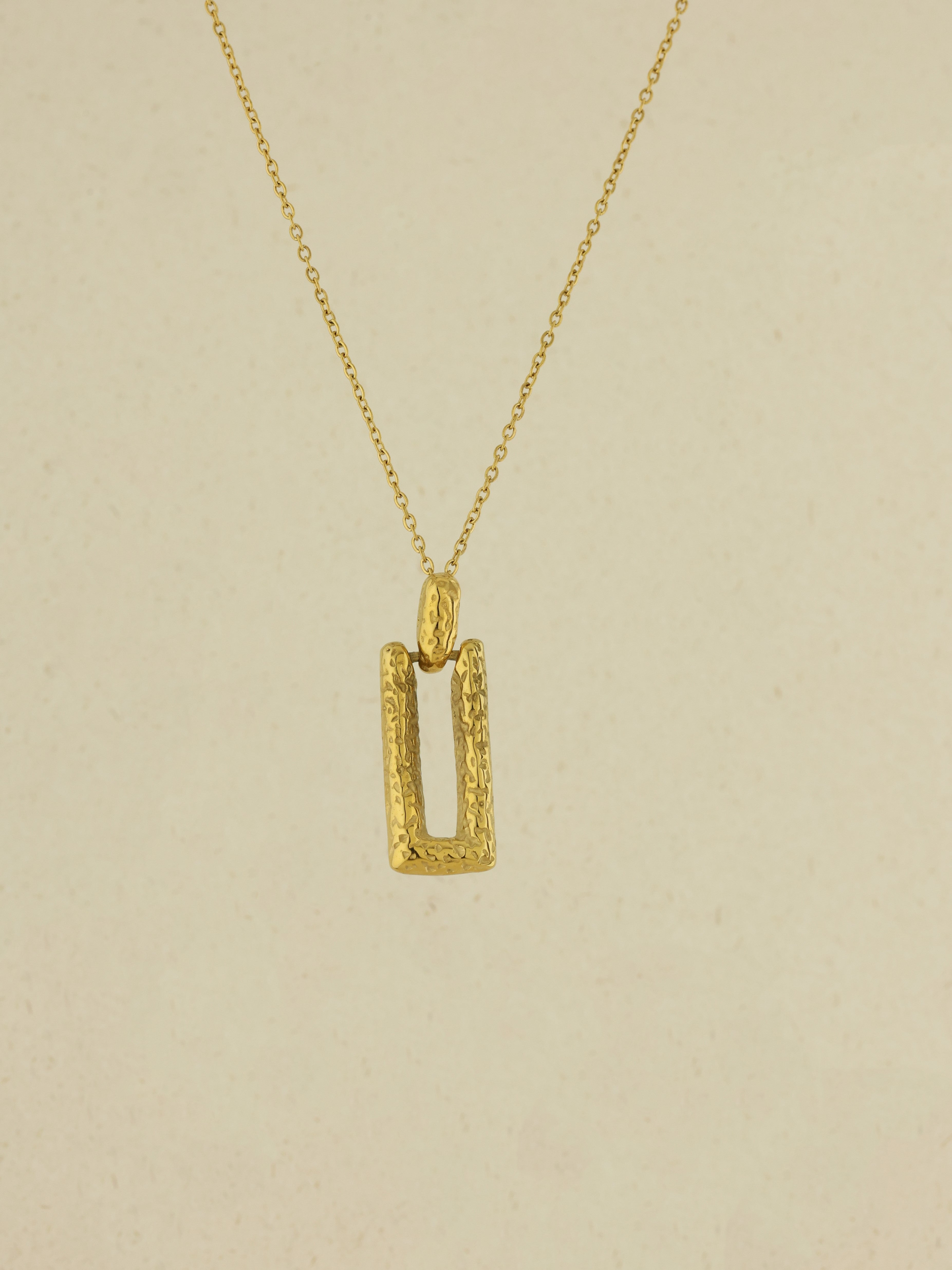 Sterling Open-FrameNecklace