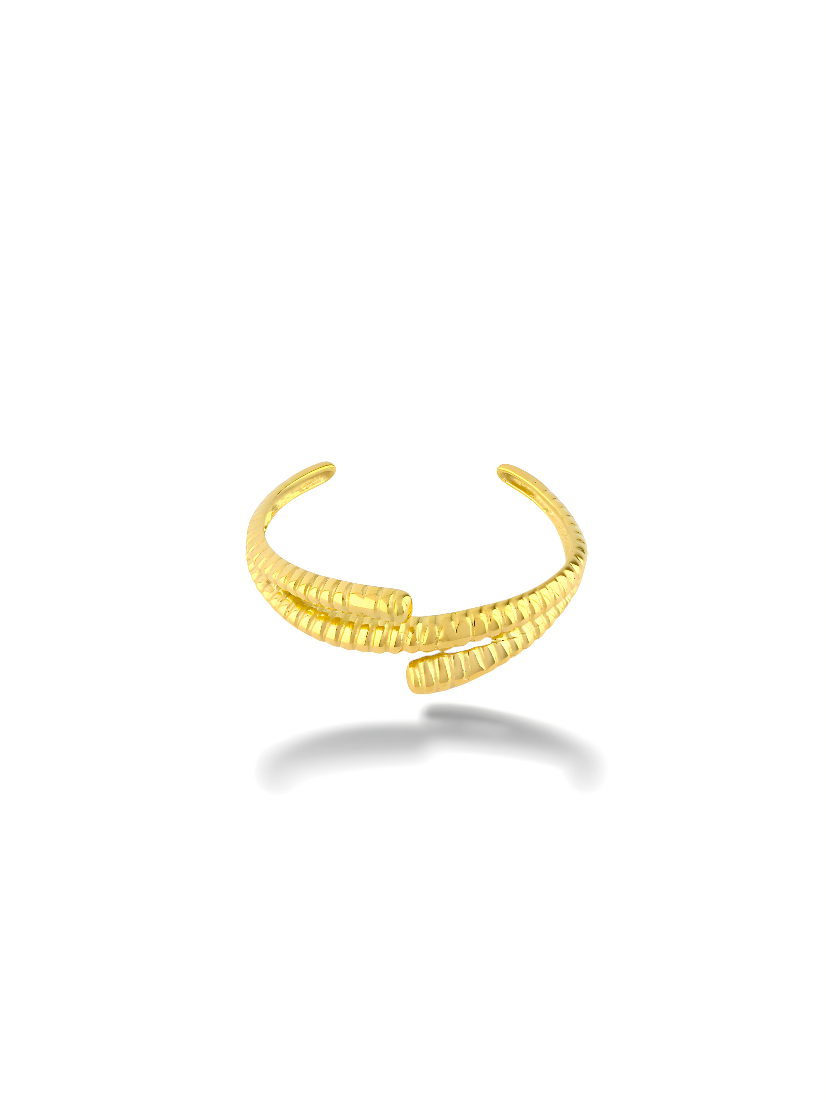 Dual Tone Aure Bangle