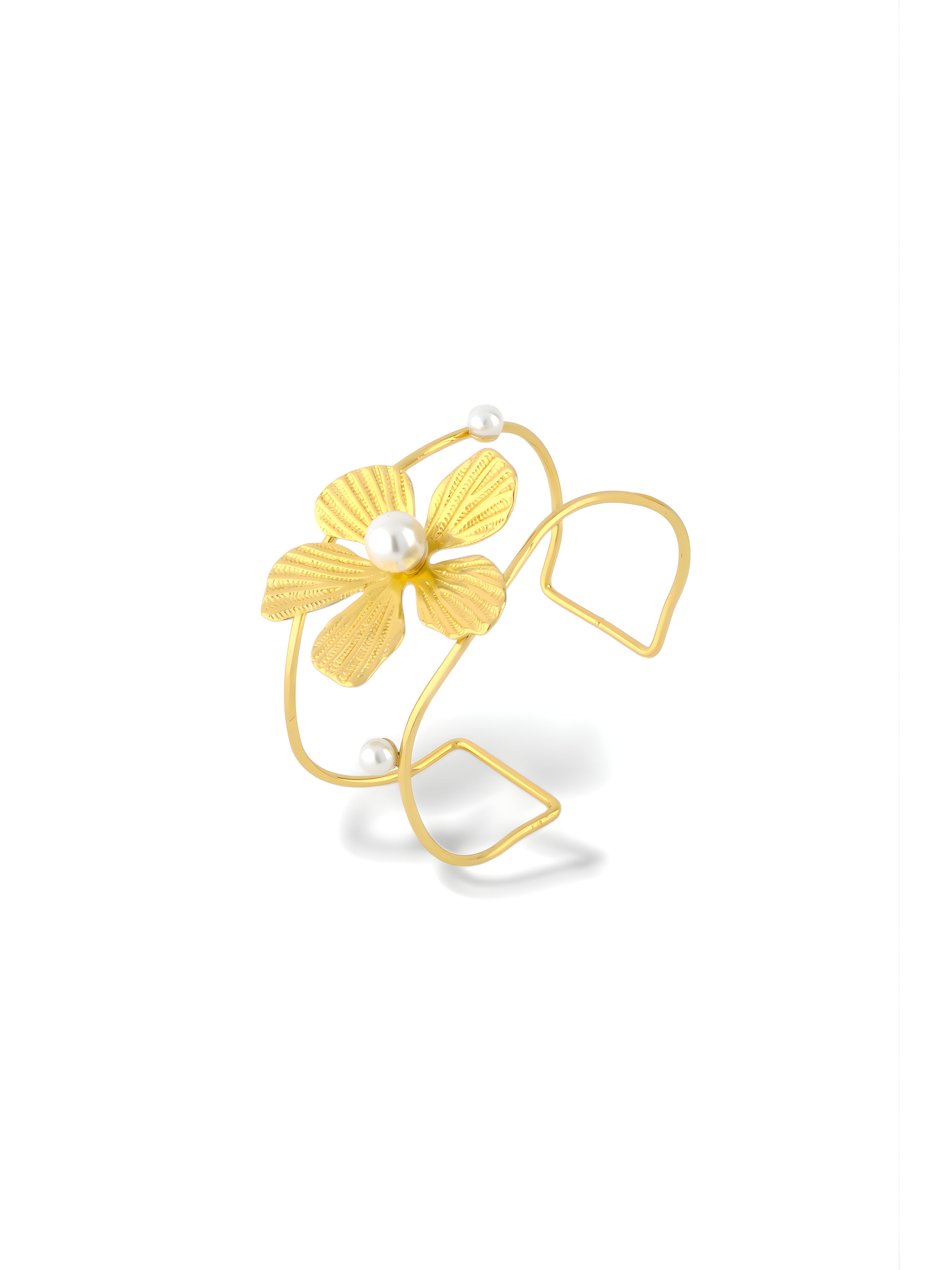 Pearl Cuff Bangle