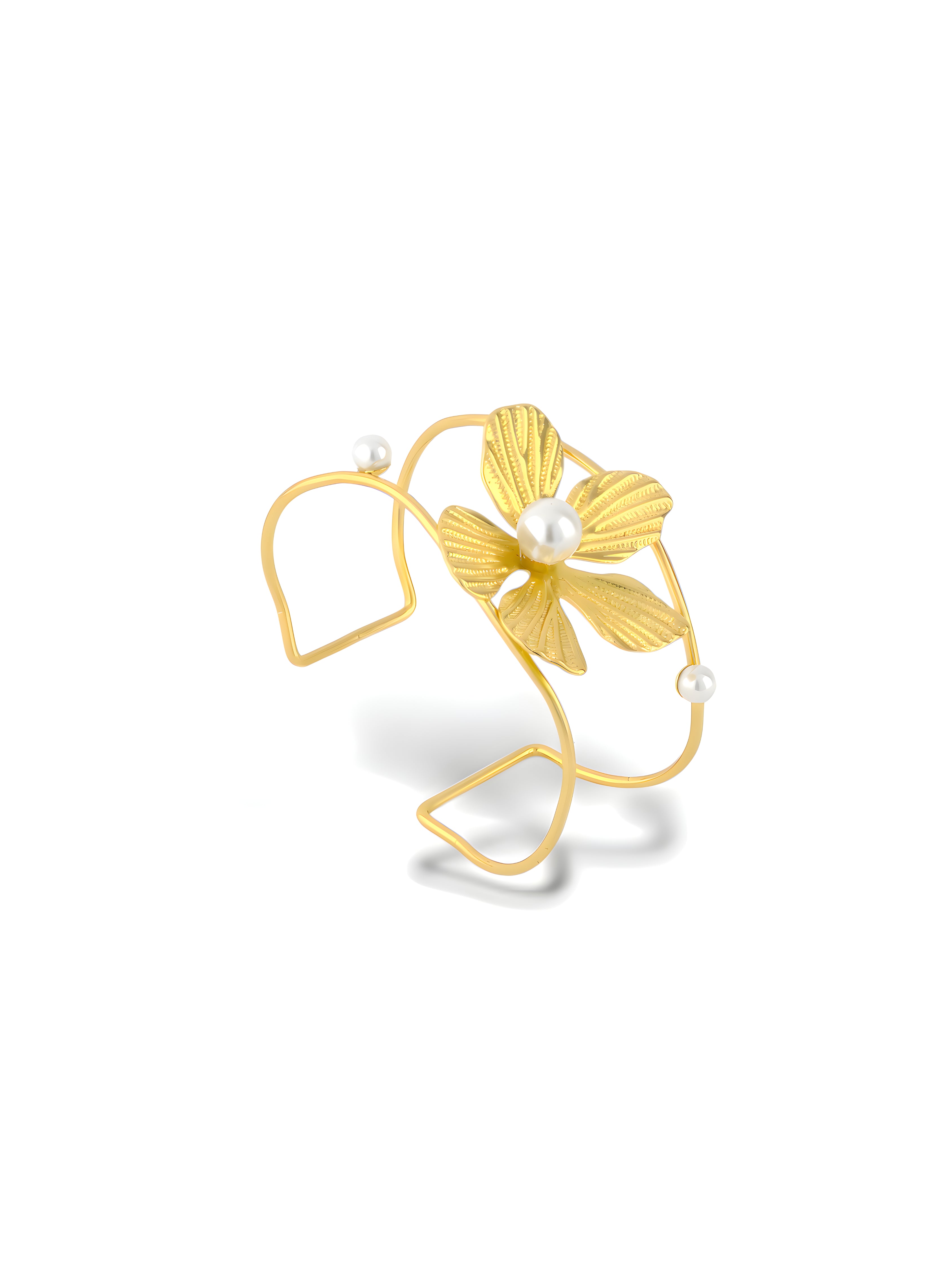Pearl Cuff Bangle