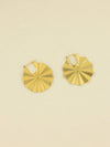 Ribbed Fan Hoops