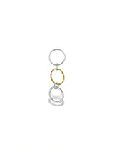 Mixed-Metal Triple Ring Vertical Drop