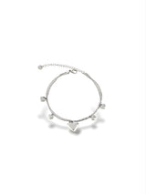 Heart Charm Anklet