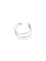 Silver Arc Bangle