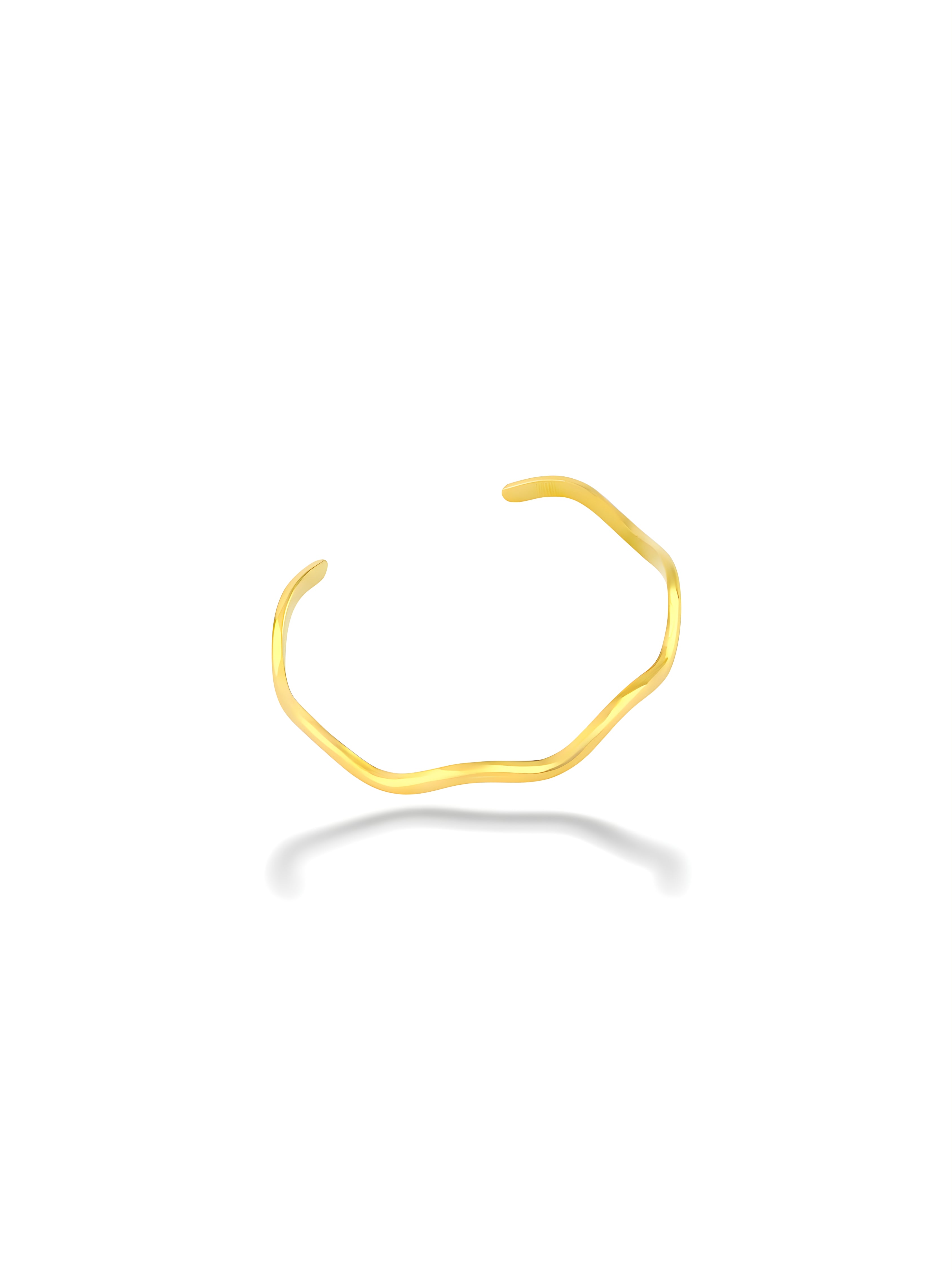Wave Cuff Bangle